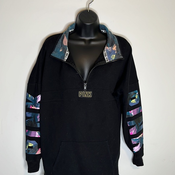 Victoria Secret PINK Crew Neck Pullover Graphic Sweat Shirt - Picture 4 of 12